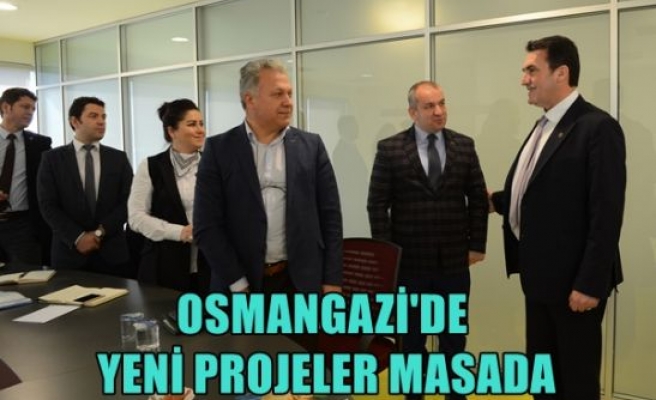 Osmangazi’de yeni projeler masada