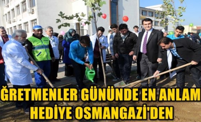 Osmangazi’den Öğretmenler İçin Fidan