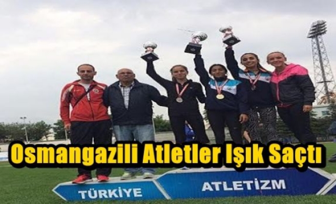  Osmangazili Atletler Işık Saçtı