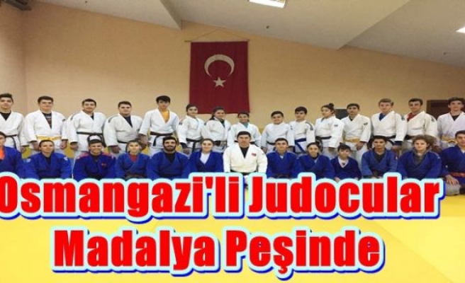 Osmangazi'li Judocular Madalya Peşinde