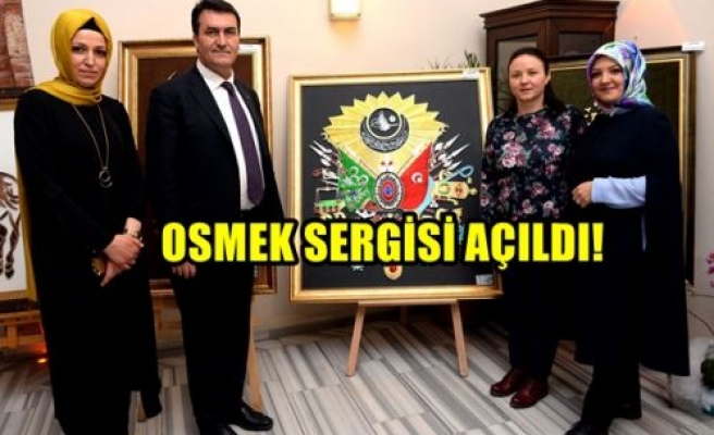 OSMEK’te Öğrendiklerini Sergiyle Taçlandırdılar