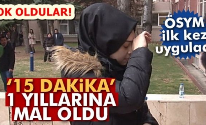 ÖSYM'nin Yeni Uygulaması Bazı Öğrencileri Yaktı!