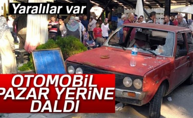 OTOMOBİL PAZAR YERİNE DALDI!