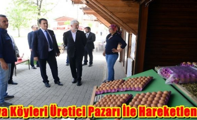 Ova Köyleri Üretici Pazarı İle Hareketlendi