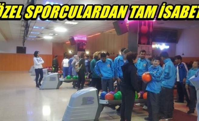 Özel Sporcular Bovling Turnuvası tamamlandı