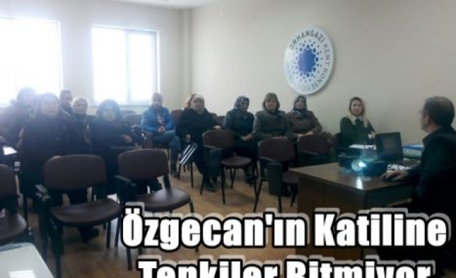 Özgecan'ın Katiline Tepkiler Bitmiyor