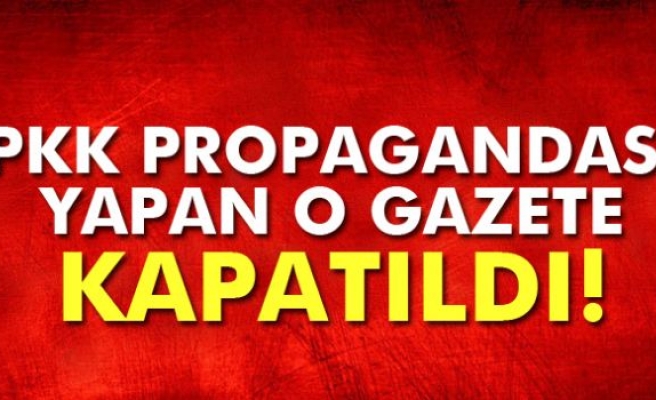 Özgür Gündem gazetesi geçici olarak kapatıldı