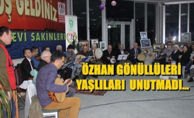 Özhan Gönüllüleri Yaşlıları Unutmadı