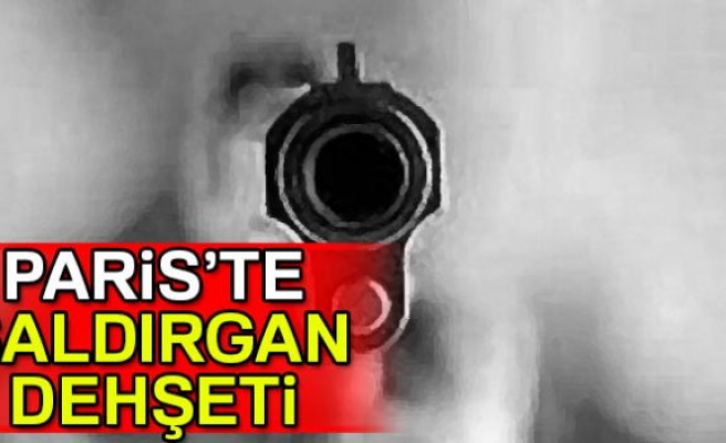 Paris'te Silahlı Saldırgan Dehşeti!