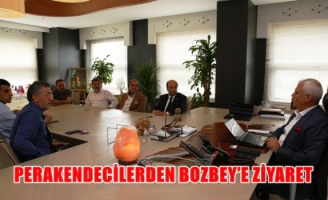 Perakendecilerden Bozbey'e ziyaret