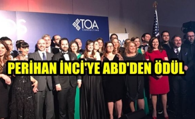 Perihan İnci'ye ABD'den Ödül