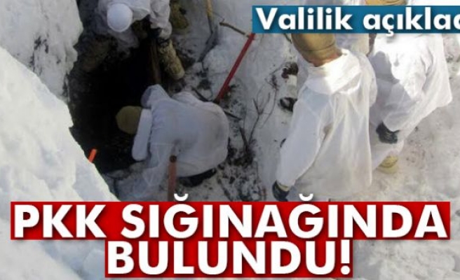 PKK Sığınağında Bulundu!