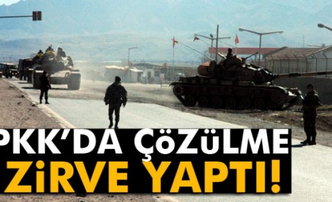 PKK’da çözülme zirve yaptı