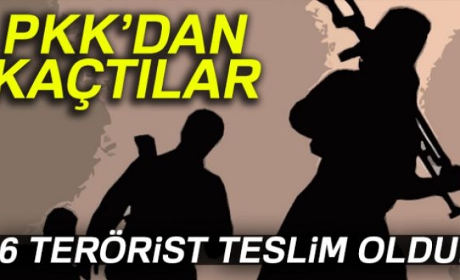 PKK'DAN KAÇTILAR!