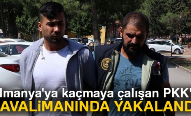 PKK'lı havalimanında yakalandı