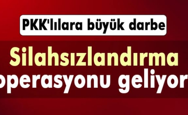 PKK'lılara büyük operasyon