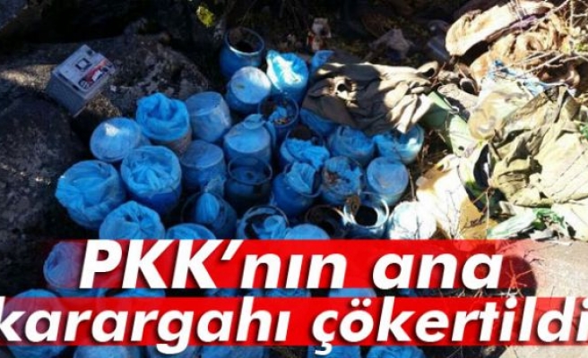 PKK’nın ana karargahı çökertildi