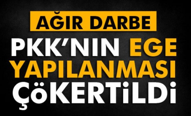 PKK’nın Ege yapılanması çökertildi