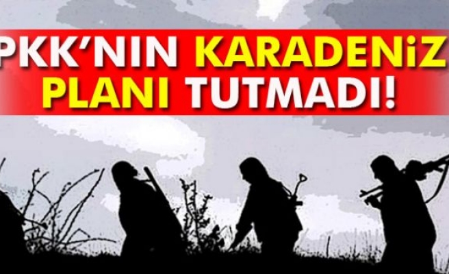 PKK’nın Karadeniz planı sekteye uğratıldı