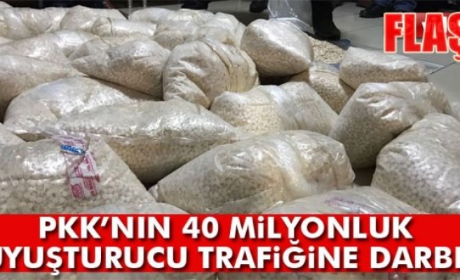 PKK'nın Uyuşturucu Trafiğine Darbe!