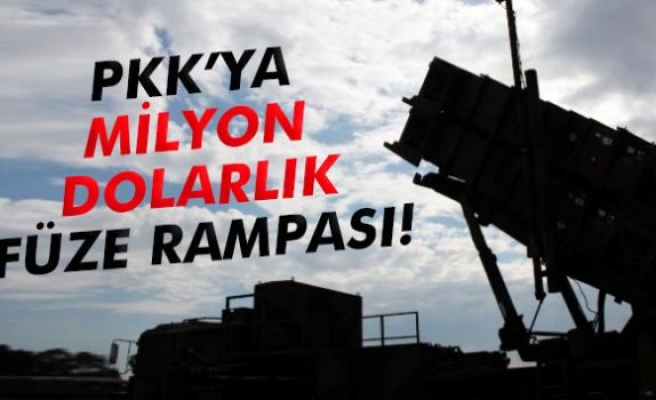 PKK'ya milyon dolarlık füze rampası verdiler!