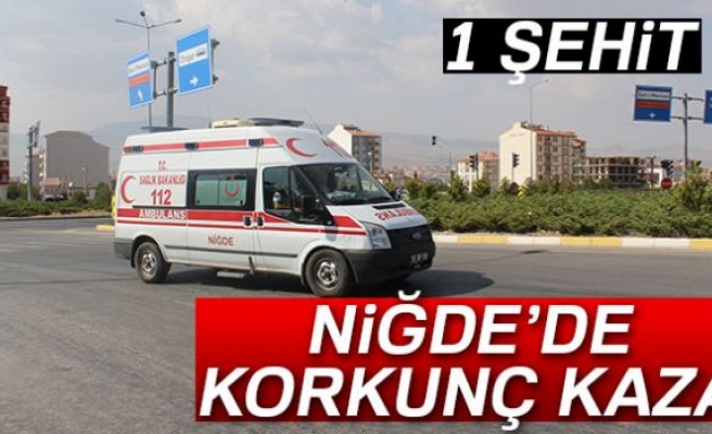 PMYO'da korkunç kaza: 1 şehit