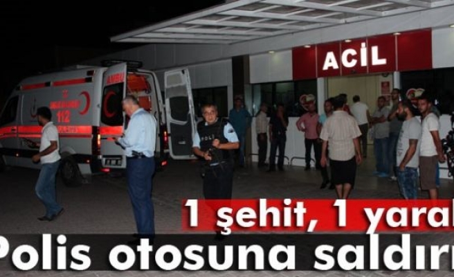 Polise silahlı saldırı! 1 komiser şehit