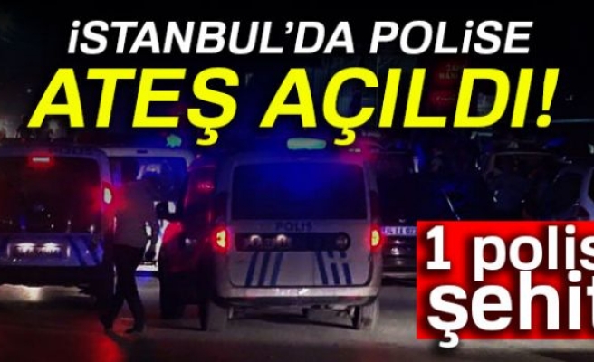 Polise silahlı saldırı: 1 polis şehit