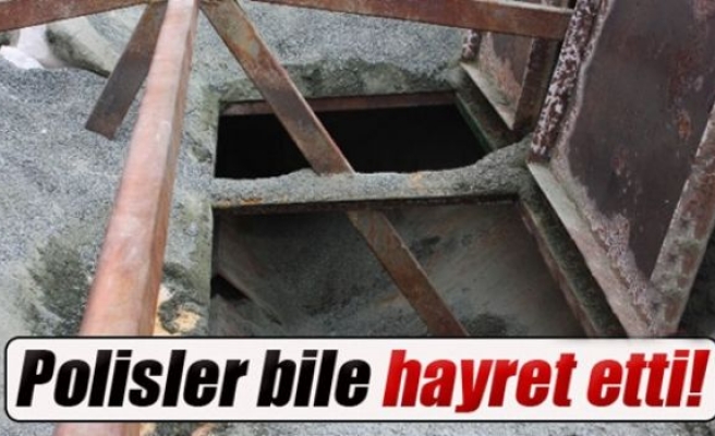 Polisler bile hayret etti