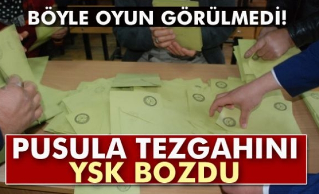 Pusula Tezgâhını YSK bozdu