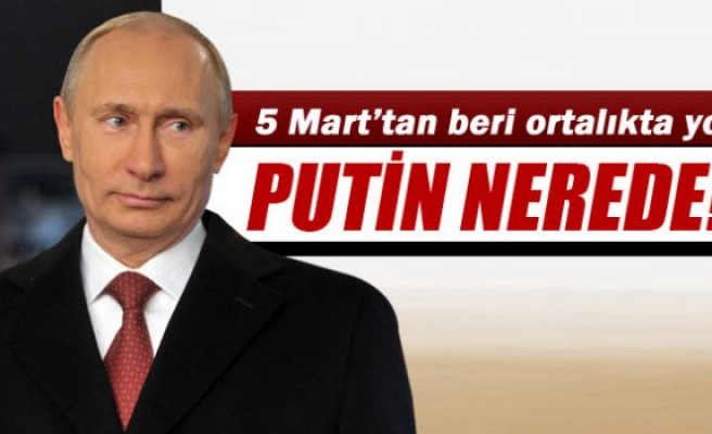 Putin nerede?