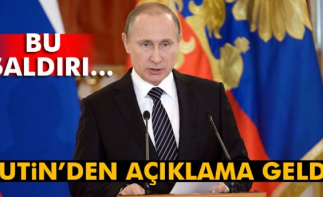 Putin: 'Saldırı provokasyondur'