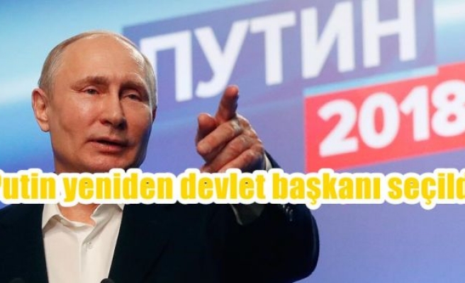 Putin yeniden devlet başkanı seçildi