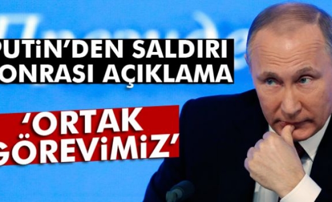 Putin’den Erdoğan’a taziye