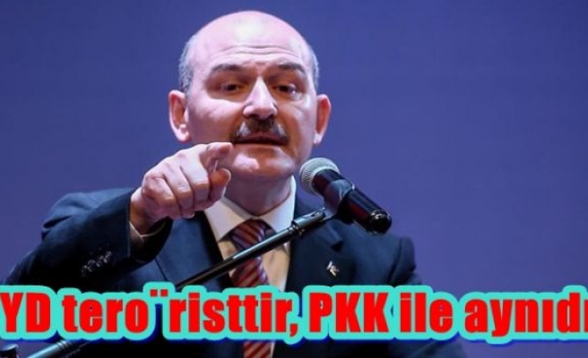 PYD teröristtir, PKK ile aynıdır