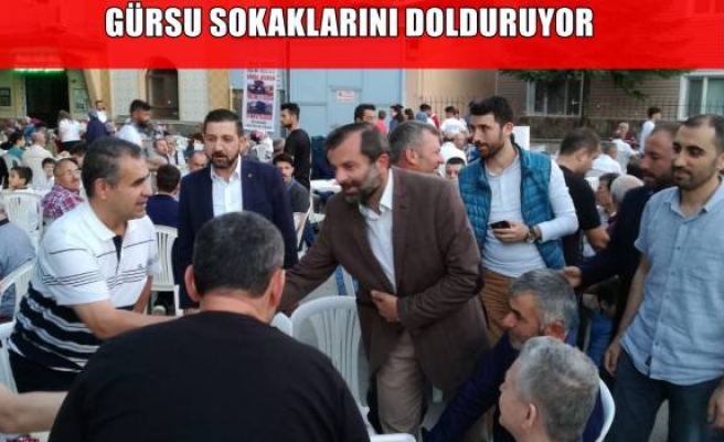 RAMAZAN’IN BEREKETİ GÜRSU SOKAKLARINI DOLDURUYOR