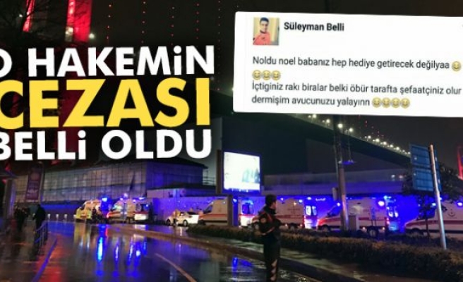 Reina saldırısı paylaşımı hakemliğini bitirdi!