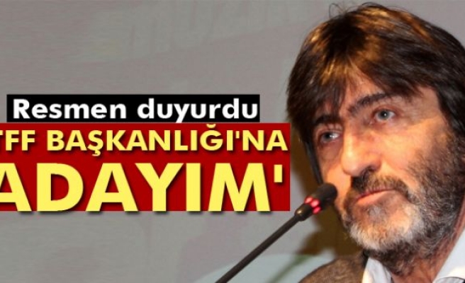 Rıdvan Dilmen: '2019'da TFF Başkanlığı'na adayım'