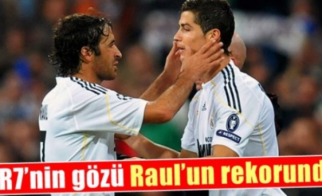 Ronaldo'nun gözü Raul'un rekorunda