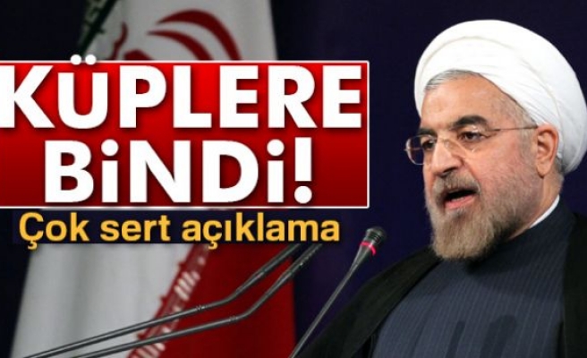 Ruhani ABD'ye kızdı!