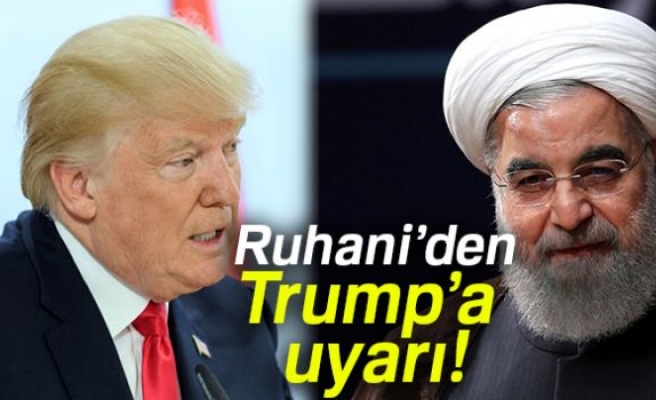 RUHANİ TRUMP'I UYARDI!