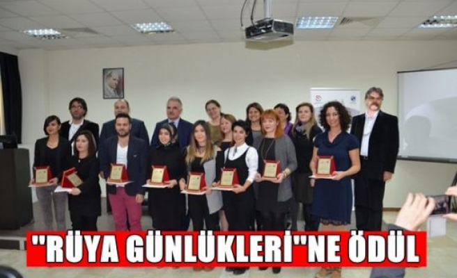 “Rüya Günlükleri”ne ödül