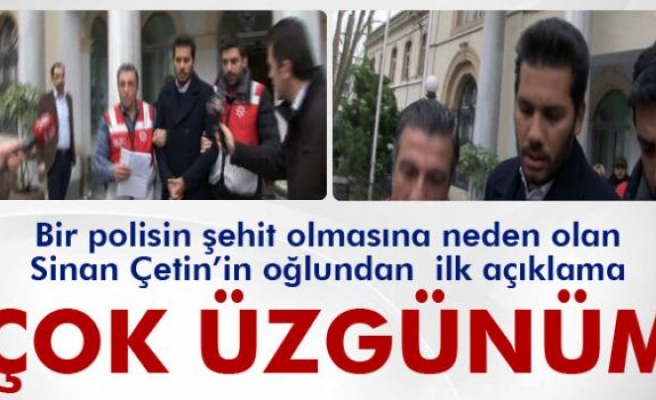 Rüzgar Çetin'den ilk açıklama: 'Çok üzgünüm'