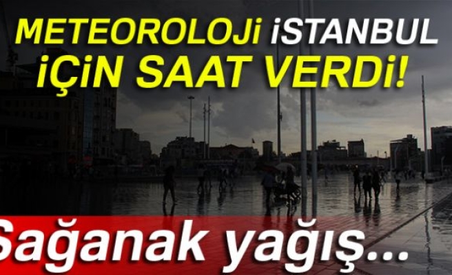 SAĞANAK YAĞIŞ GELİYOR