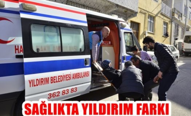 Sağlıkta Yıldırım farkı