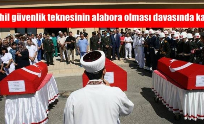 Sahil güvenlik teknesinin alabora olması davasında karar