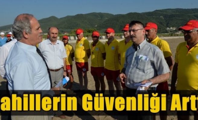 Sahillerin Güvenliği Arttı