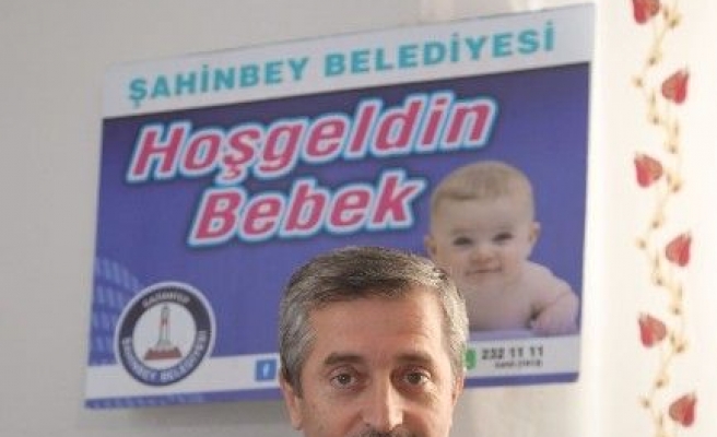 Şahinbey’in 25 Bininci Bebeğine ‘hoş Geldin’ Ziyareti