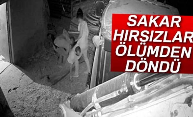 SAKAR HIRSIZLAR ÖLÜMDEN DÖNDÜ!