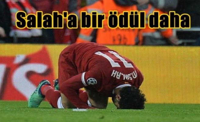 Salah'a bir ödül daha